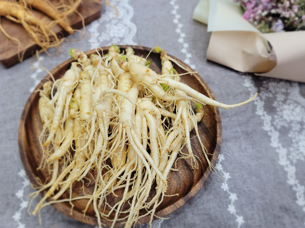 인삼 수삼 파삼 6년근 인삼주 강화 도매시장 파지 1KG