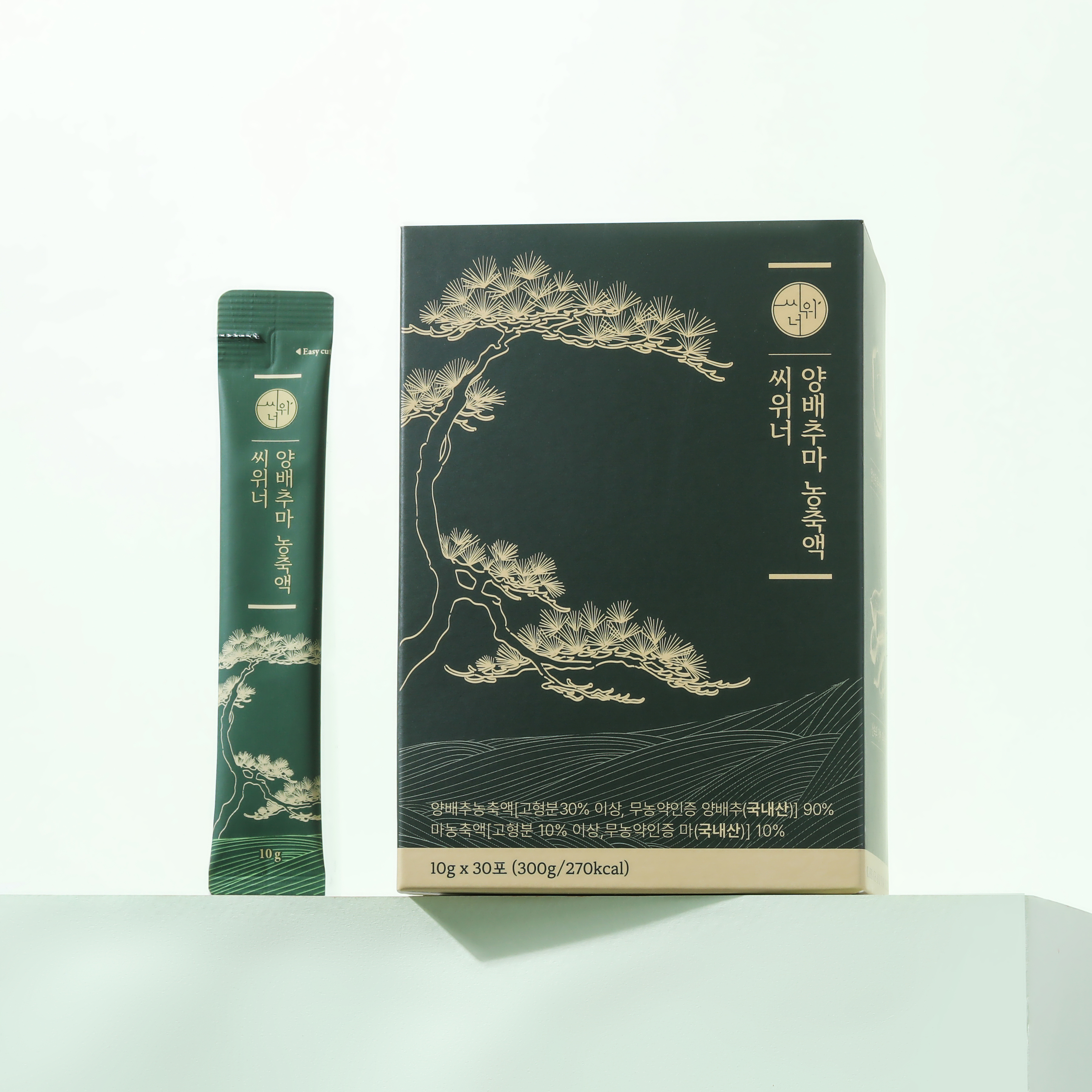 씨위너 양배추마즙 농축액 고농축 100% 농축액 스틱 10g x 30개입 1박스