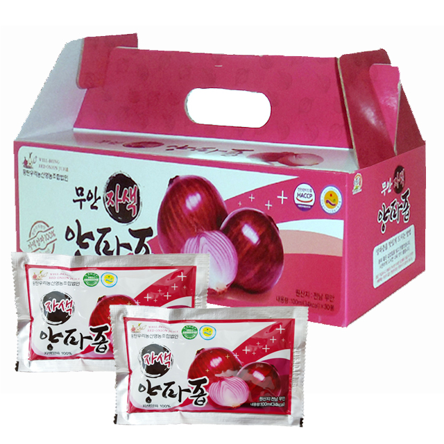 무안 자색양파즙 빨간양파즙 90포