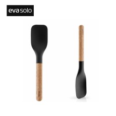 에바솔로 조리도구 실리콘 키친툴 요리스푼 우드손잡이 주방도구 스몰