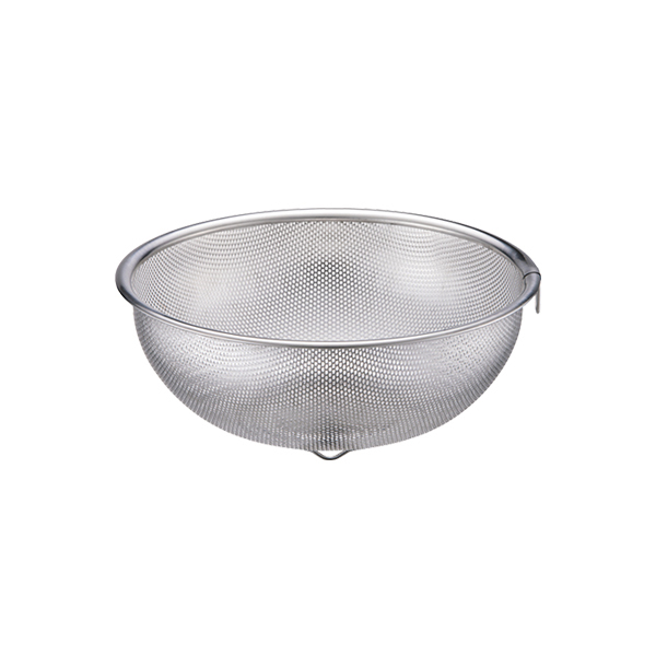 락앤락 스텐 타공채반 소쿠리 채망 콜랜더 야채 과일 세척바구니 25cm