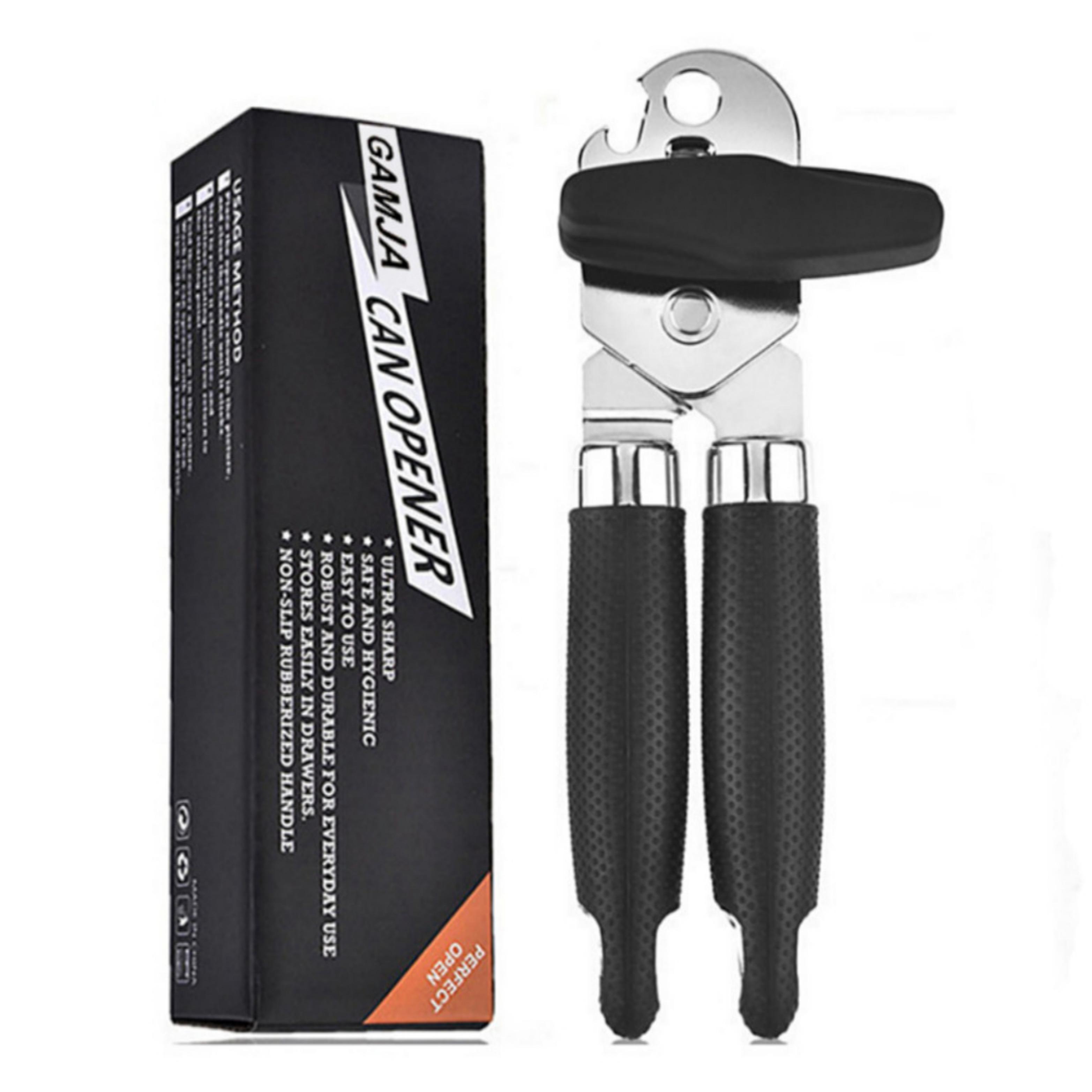 GAMJA 고급 스핀 돌려따는 캔오프너 따개 통조림오프너