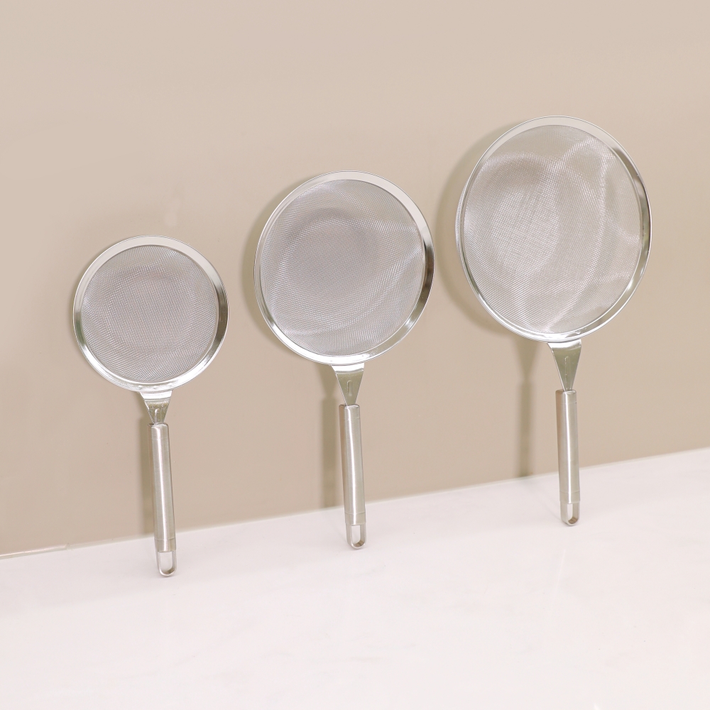 무연마제 스텐 체 채반 손잡이 채망 체반 튀김망 건지기(소) 올스텐