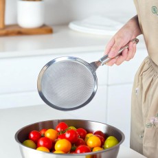 무연마제 스텐 체 채반 손잡이 채망 체반 튀김망 건지기(소) 올스텐