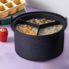 잼먹 실리콘 이유식 밥솥칸막이 6인용