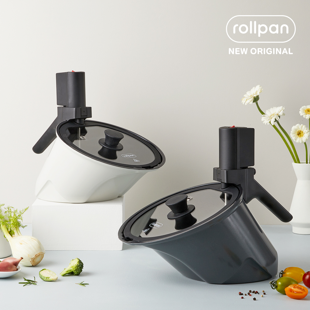 바이탈플랜트 롤팬 뉴오리지널 자동회전냄비 밀크