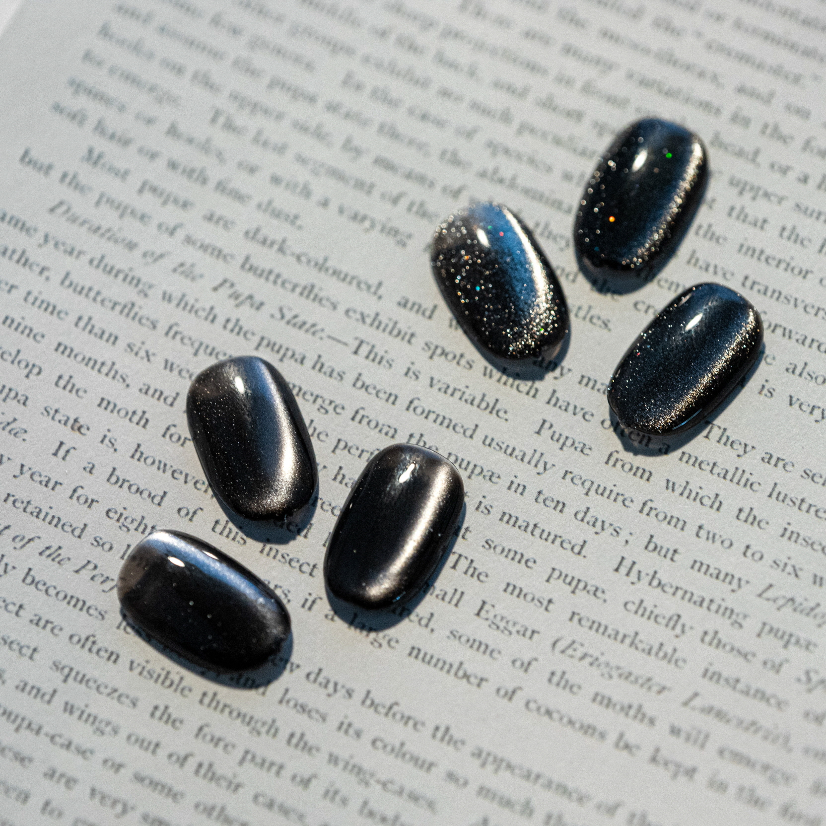 밤하늘 자석젤 마그넷 셀프젤네일아트재료 SMALL (실버)