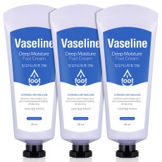바세린 풋크림 60ml 3개 대용량 고운발 크림 우레아 발바닥 굳은살 각질제거제