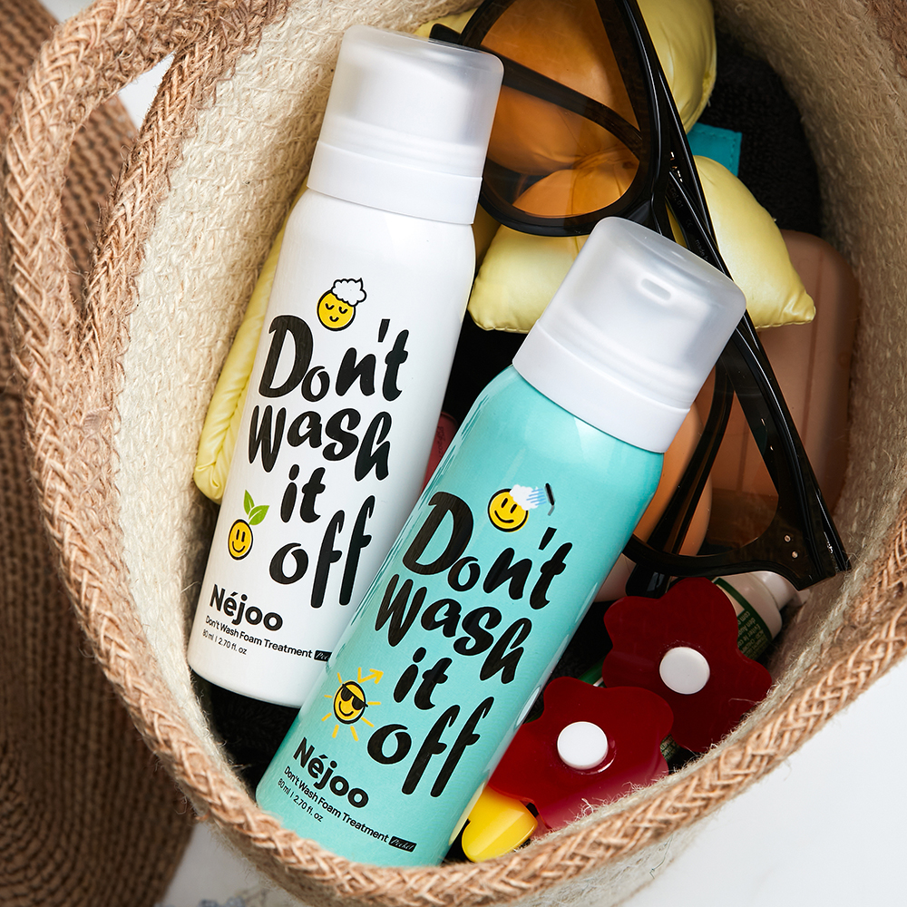 약산성 천연 비건 내주 미용실 보색 샴푸 420ml+노워시 트리트먼트 폼 80ml 세트