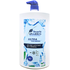 헤드앤숄더 울트라 쿨멘솔 샴푸 1.8L 코스트코 비듬 가려운 두피 대용량 청소년 초등학생