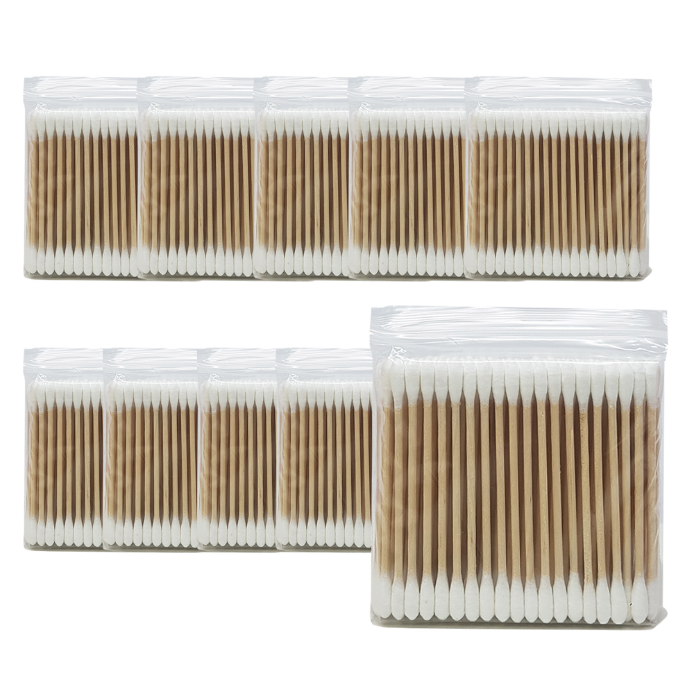 면봉 고급 멸균 나무면봉 1000개 대용량