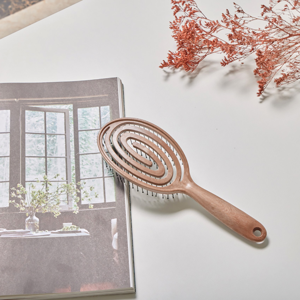 야오 헤어브러쉬 [유니버셜라인]두피마사지 머리빗 명품 드라이브러쉬 엉킴방지 정전기방지