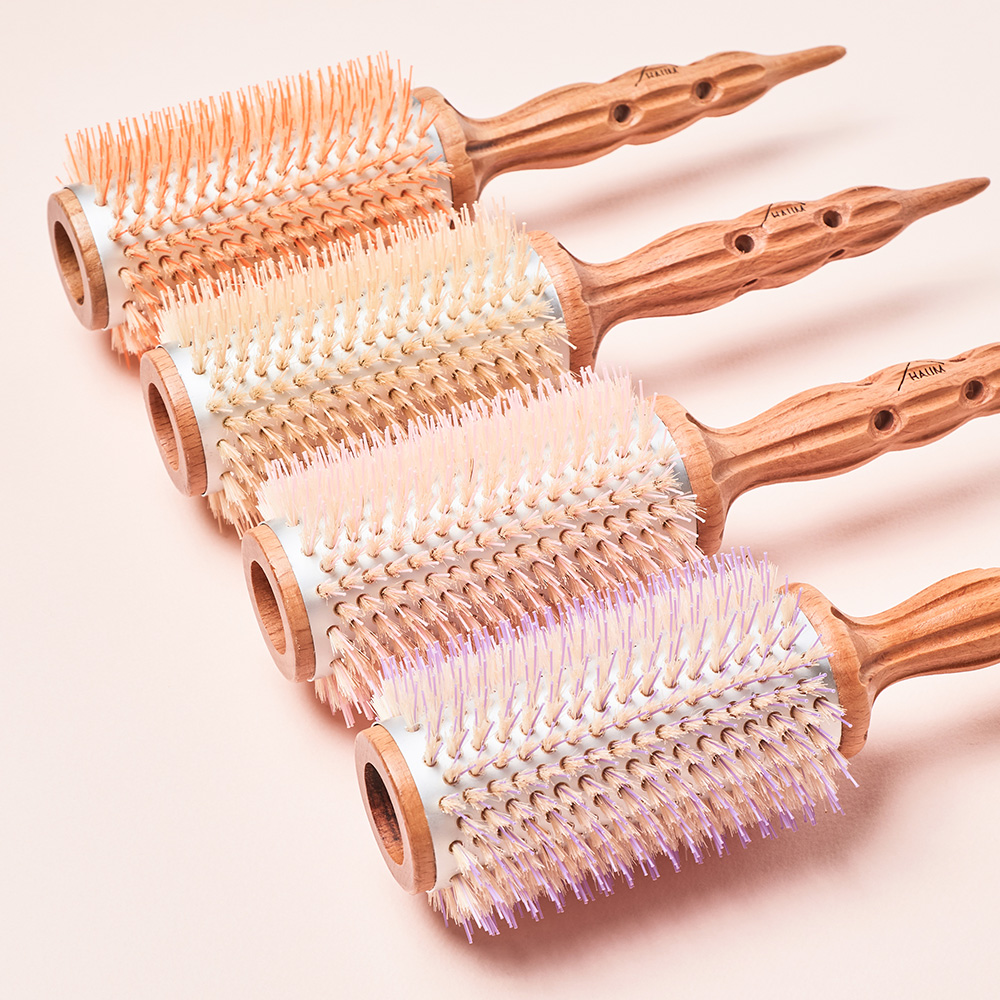 하움 대왕롤빗 9호 열판 드라이 볼륨 돈모 브러시