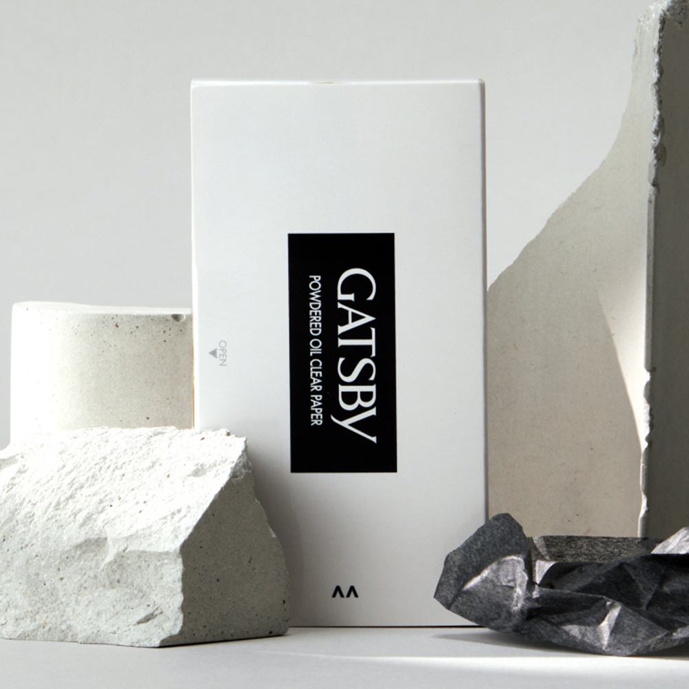 [3+3] 갸스비 얼굴 기름종이 파우더기름종이 대형 오일컨트롤페이퍼 70매