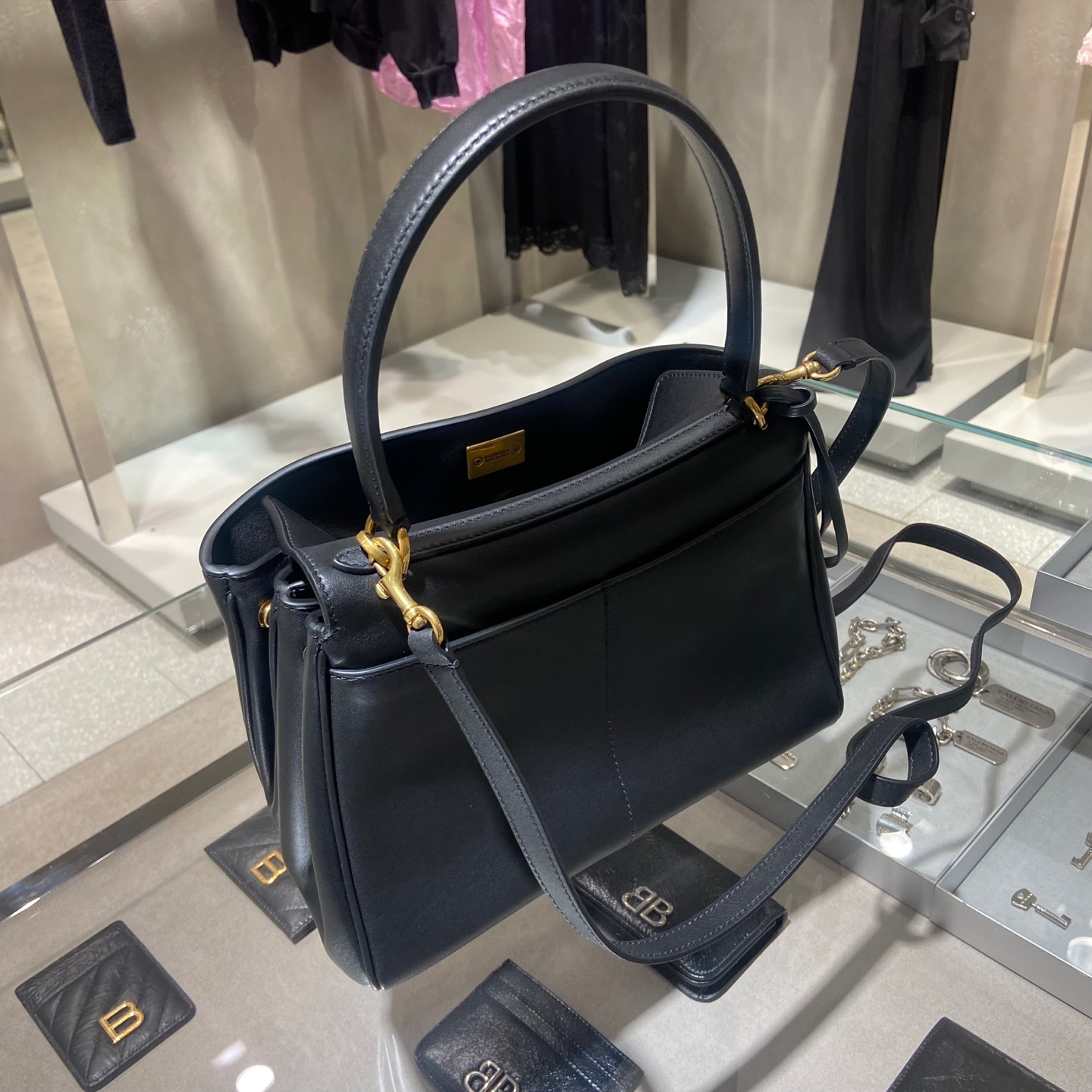 [국내백화점제품] 발렌시아가 로데오 백 스몰 미듐 라지 스무드 그레인드 카프스킨