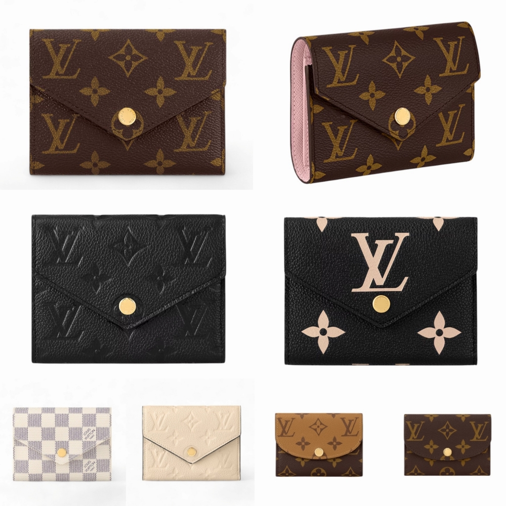 [국내백화점] 루이비통 여자 반지갑 빅토린 월릿 로잘리 코인퍼스 M62472