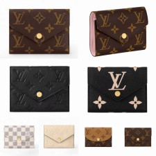 [국내백화점] 루이비통 여자 반지갑 빅토린 월릿 로잘리 코인퍼스 M62472