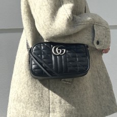 (김포현대아울렛/AS가능) 구찌가방 명품가방 마몬트 마틀라쎄 지퍼 크로스백 846312 447632