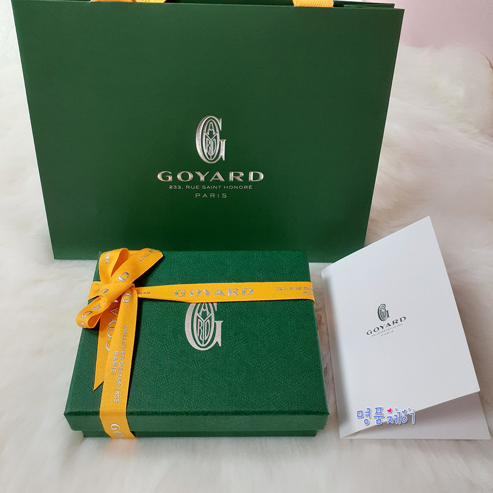 [국내백화점 인보이스 무료동봉 AS가능] 고야드 생쉴피스 카드지갑 카드홀더 전 색상