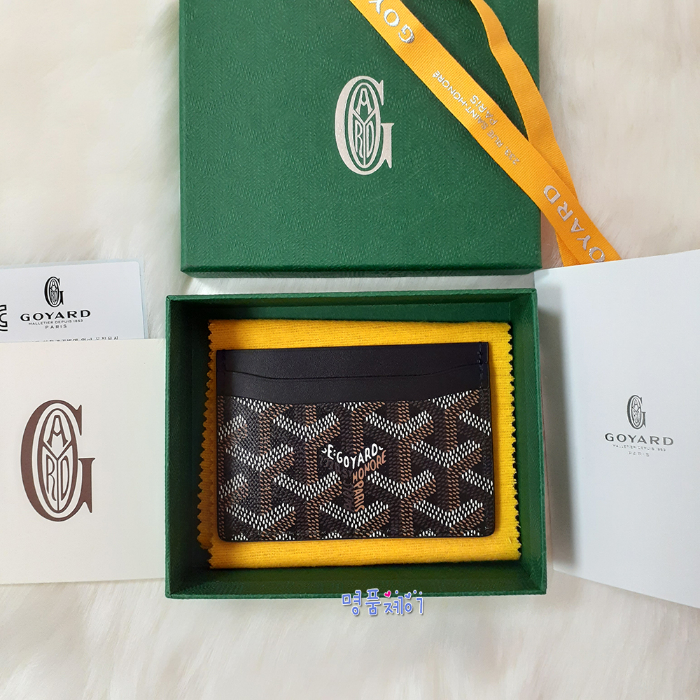 [국내백화점 인보이스 무료동봉 AS가능] 고야드 생쉴피스 카드지갑 카드홀더 전 색상