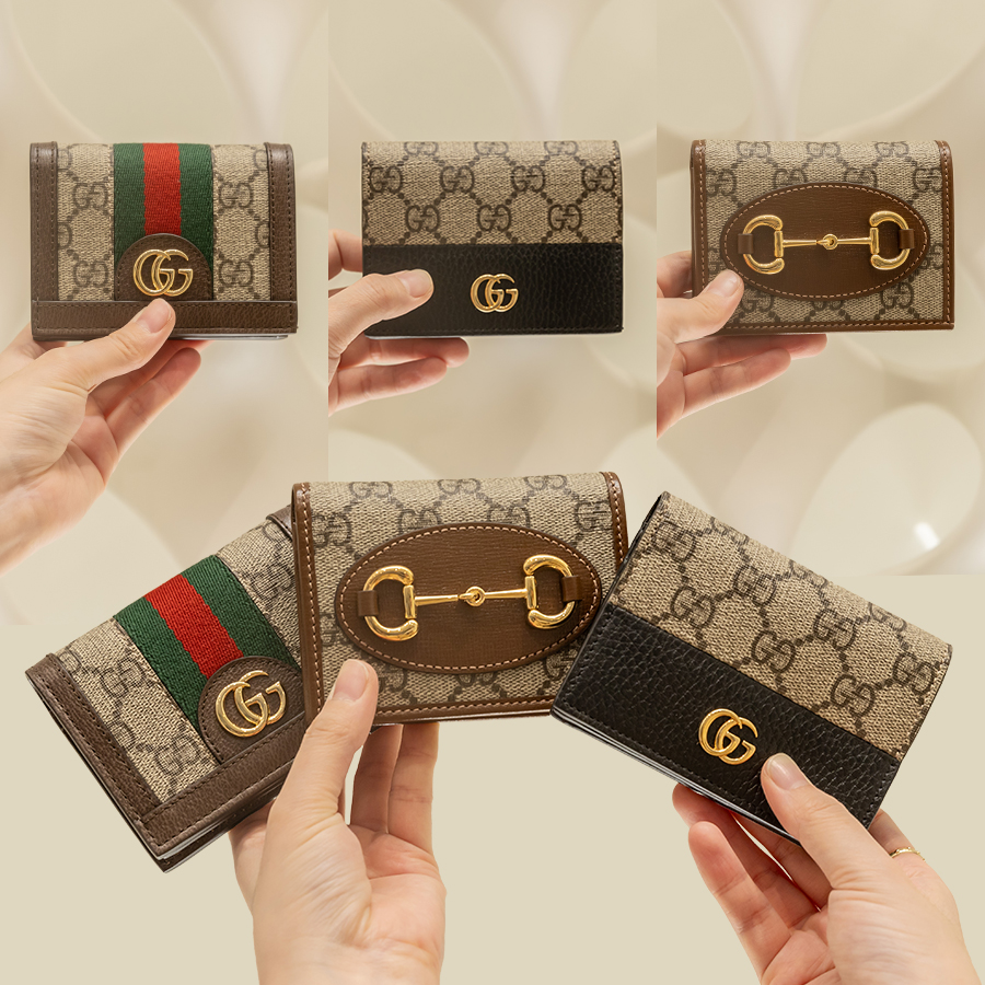 [국내백화점 제품 당일발송 백화점 AS] 구찌 오피디아 홀스빗 마몽 카드지갑 반지갑