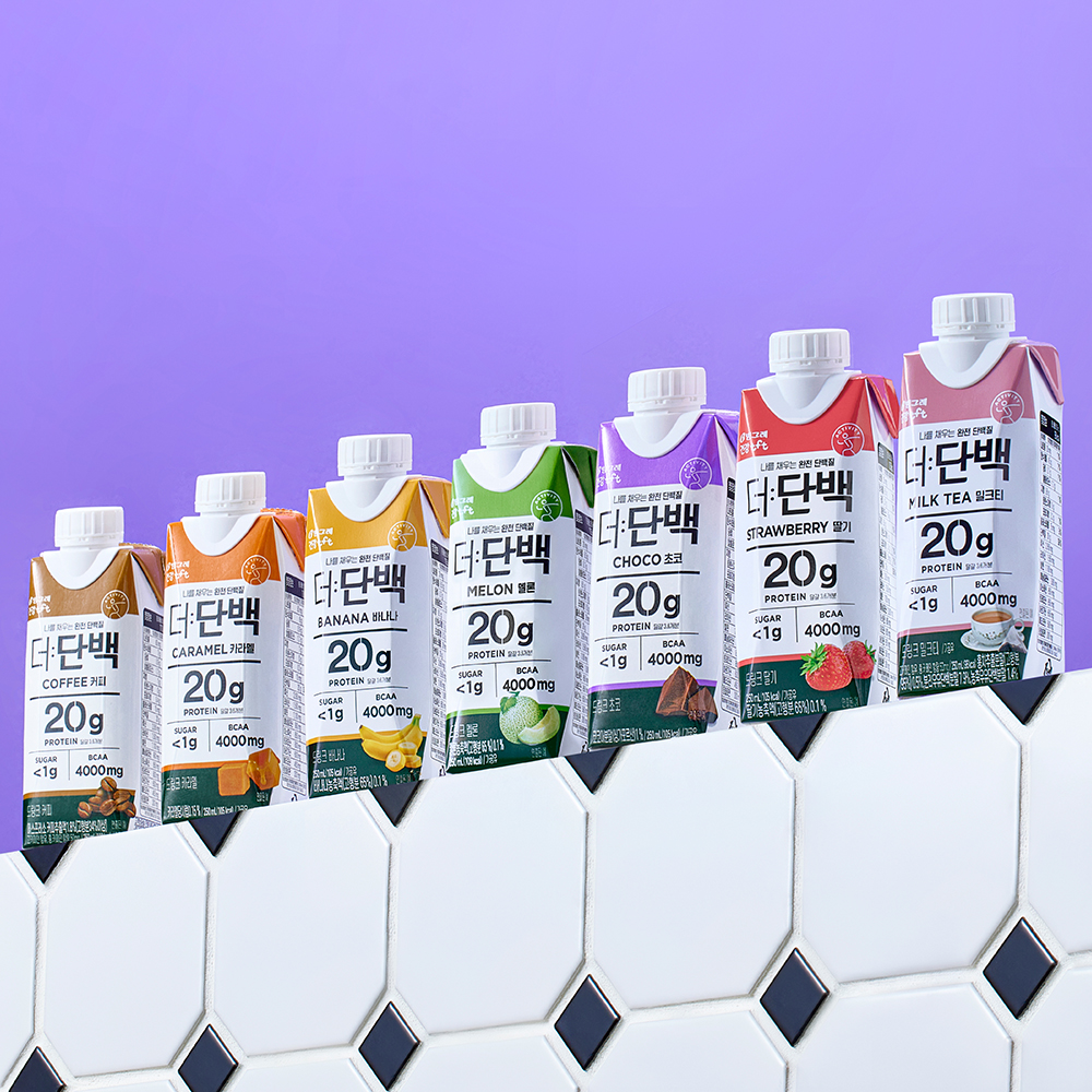 빙그레 더단백 250ml 6종 혼합 18개 단백질 음료