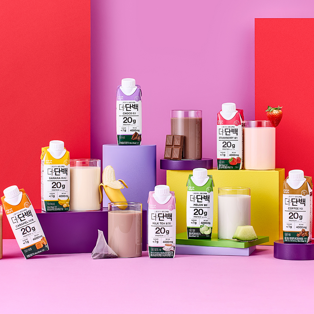 빙그레 더단백 250ml 6종 혼합 18개 단백질 음료