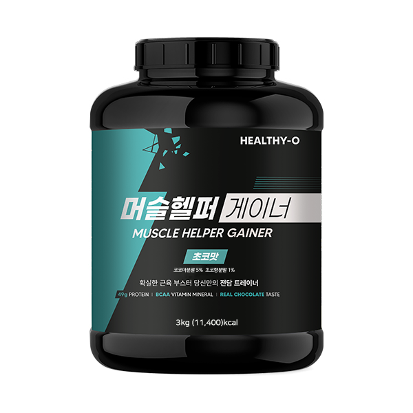 머슬헬퍼 게이너 단백질보충제 쉐이크 프로틴 체중증가 분리유청 초코맛 초코맛 1kg 1통
