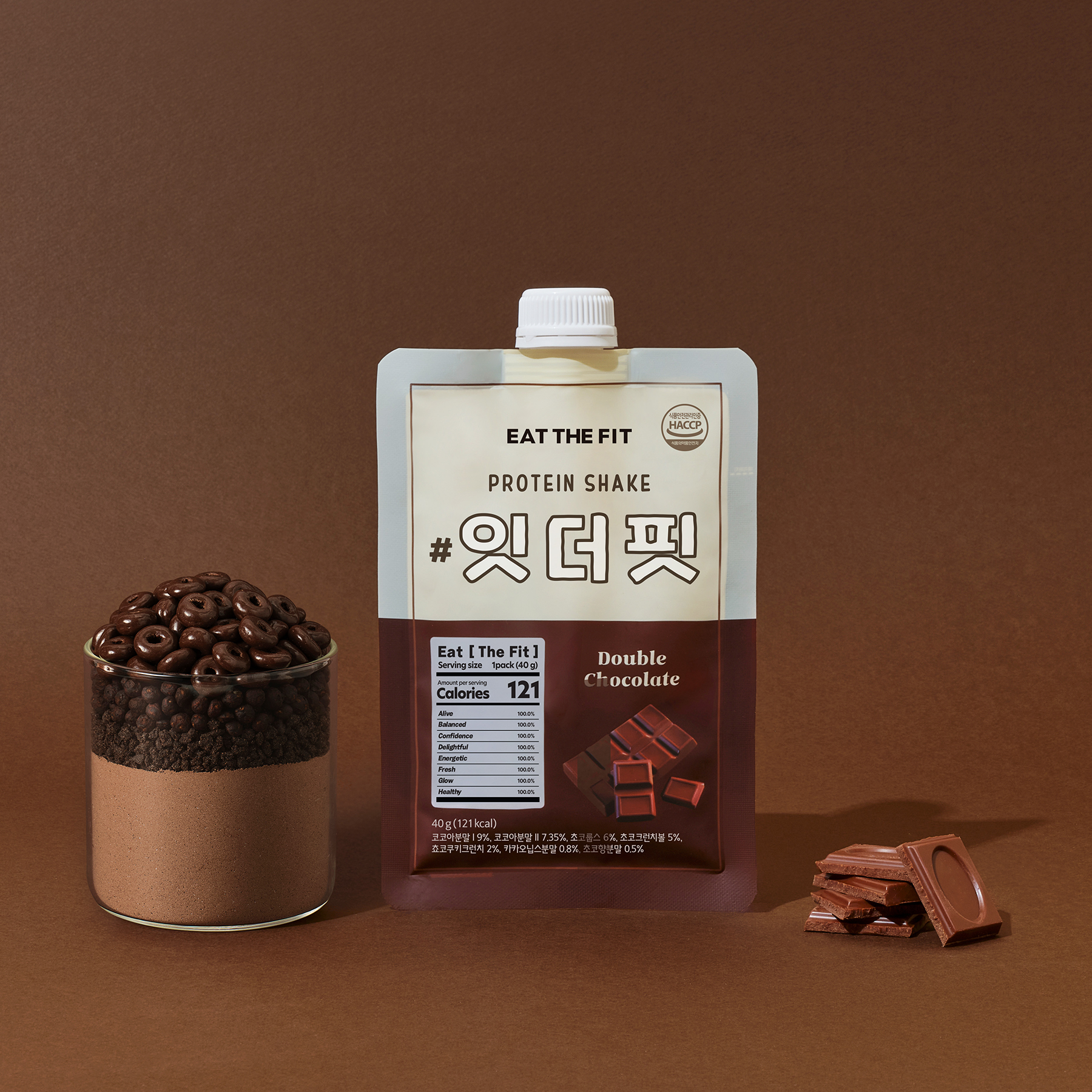 잇더핏 식사대용 단백질 쉐이크 한끼 파우치 3주플랜 21팩