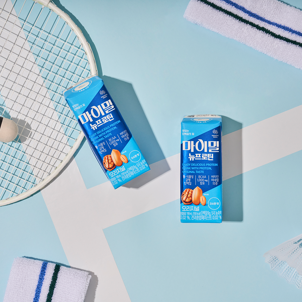 대상웰라이프 마이밀 뉴프로틴 오리지널 190 mL 30팩 단백질 음료