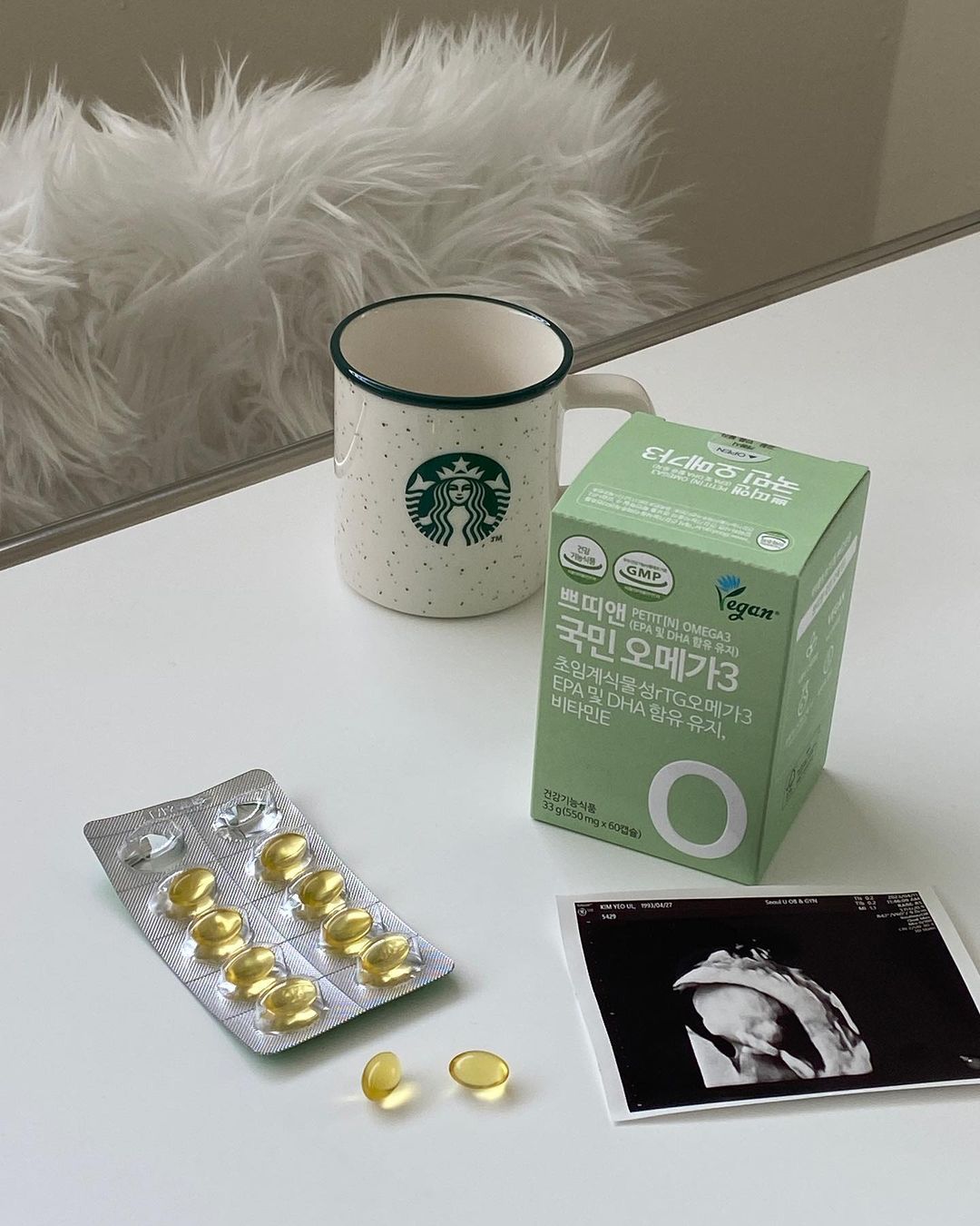 쁘띠앤 국민 오메가3 임산부 초임계 알티지 rTG 식물성 비건 비타민 E 2개월