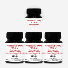 블러드슈가케어 헤모웰당 3+1 - 혈당관리 복합식품 달맞이꽃종자추출물 글루코믹스 추출물