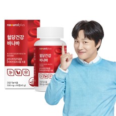 내츄럴플러스 차태현 혈당건강 바나바잎 추출물 90정 1박스(3개월분)