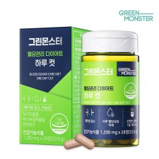 그린몬스터 비건 혈당관리 다이어트 하루 컷 28정, 1개 (식후 혈당 조절 바나바잎추출물)