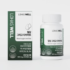 로하스웰 바나바잎 추출물 코로솔산 혈당케어 영양제 60정