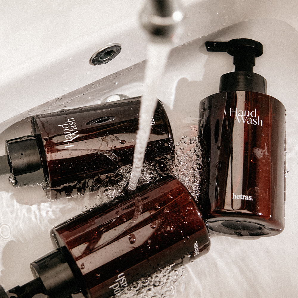 1+1 헤트라스 퍼퓸 버블 대용량 핸드워시 515ml 2개입 선물세트 손세정제 핸드솝 거품비누 플라워스토어