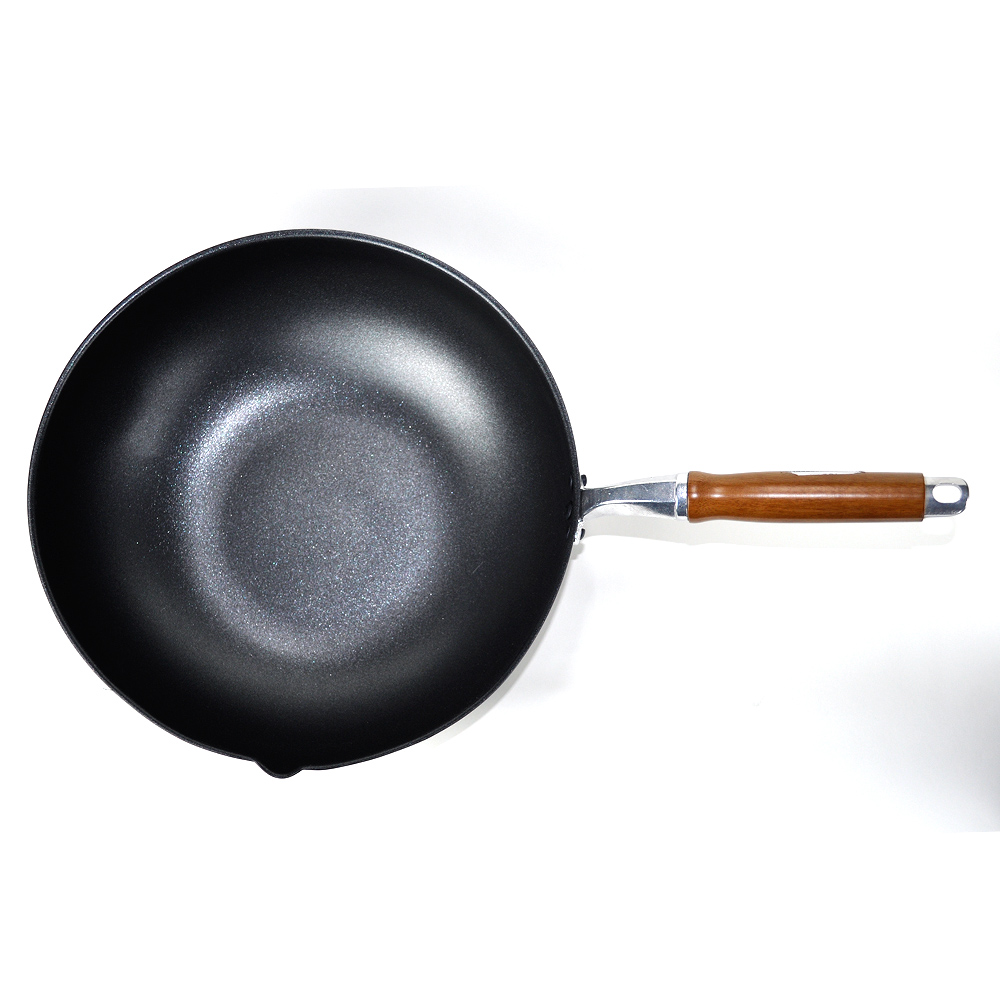 쿡앤쿡 업소용 경질 코팅 북경팬 중국팬 궁중팬 프라이팬 30cm